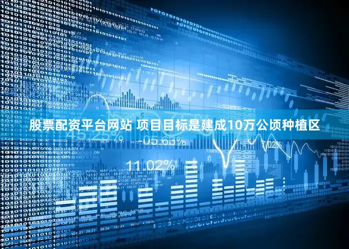 股票配资平台网站 项目目标是建成10万公顷种植区