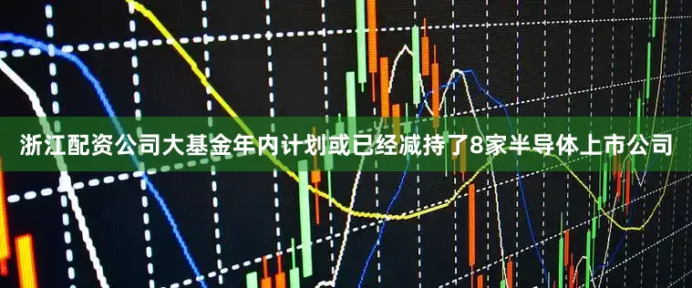 浙江配资公司大基金年内计划或已经减持了8家半导体上市公司
